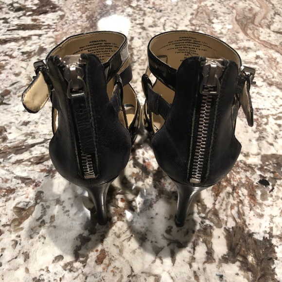 Nine West black MAXIMAL pumps - Picture 4 of 5